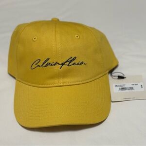 Calvin Klein Bright Yellow Hat